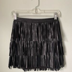 Leather Skirt